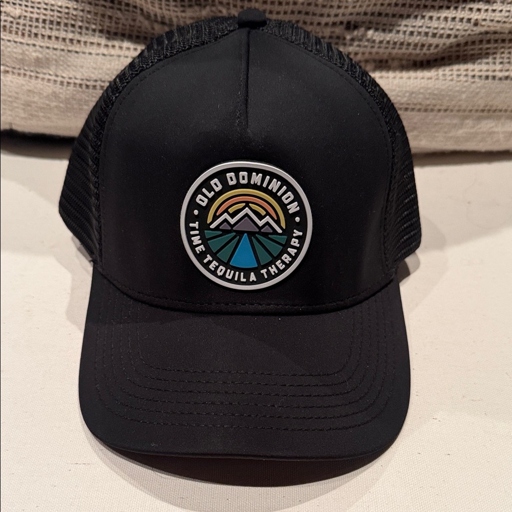 Old Dominion Time Tequila Therapy Black Trucker Hat